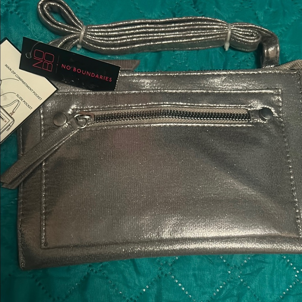 No Boundaries Silver Women's Bag